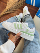 Tênis Adidas Forum Low ADV 84 - Branco e Verde Claro