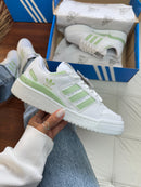 Tênis Adidas Forum Low ADV 84 - Branco e Verde Claro