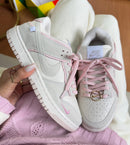 TÊNIS NIKE DUNK LOW SB / Collab By 02 - Pink Smoke