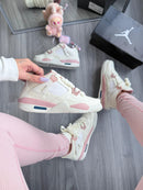Tênis Nike Air Jordan 4 Retrô - White Flamingo