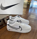 Tênis Air Force 1 GS Branco/Preto