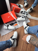 Tênis Nike Air Force 1 Branco/Preto - Classic