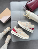 TÊNIS ON CLOUD ASPHALT - Branco/Salmão