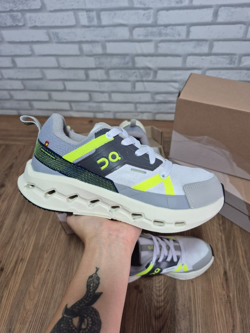 TÊNIS ON CLOUD HORIZON - Cinza/Limão