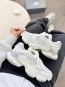 Tênis New Balance 9060 (Prime Couro) - Cinza e Branco