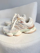 Tênis New Balance 9060 (Prime Couro) - Salmão Mint