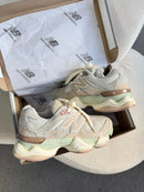 Tênis New Balance 9060 (Prime Couro) - Salmão Mint
