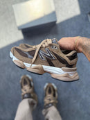 Tênis New Balance 9060 (Prime Couro) - Marrom