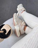 Tênis New Balance 9060 (Prime Couro) - Off Salmão