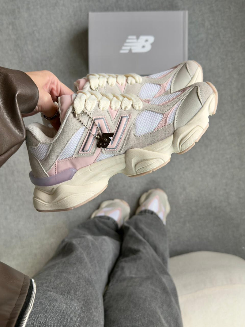 Tênis New Balance 9060 (1:1 Sintético) - Cinza Nude