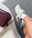 Tênis New Balance 9060 (1:1 Sintético) - Off Bordô