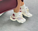 Tênis New Balance 9060 (1:1 Sintético) - Off Bordô