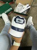 Tênis Lacoste T-Clip - Branco & Azul