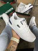 Tênis Lacoste T-Clip - Branco & Azul